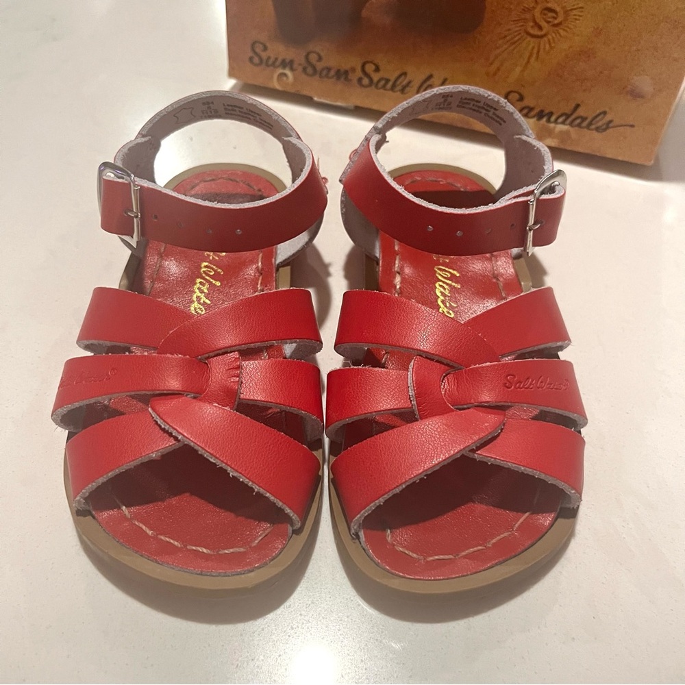 Sunsan Saltwater Red Sandal